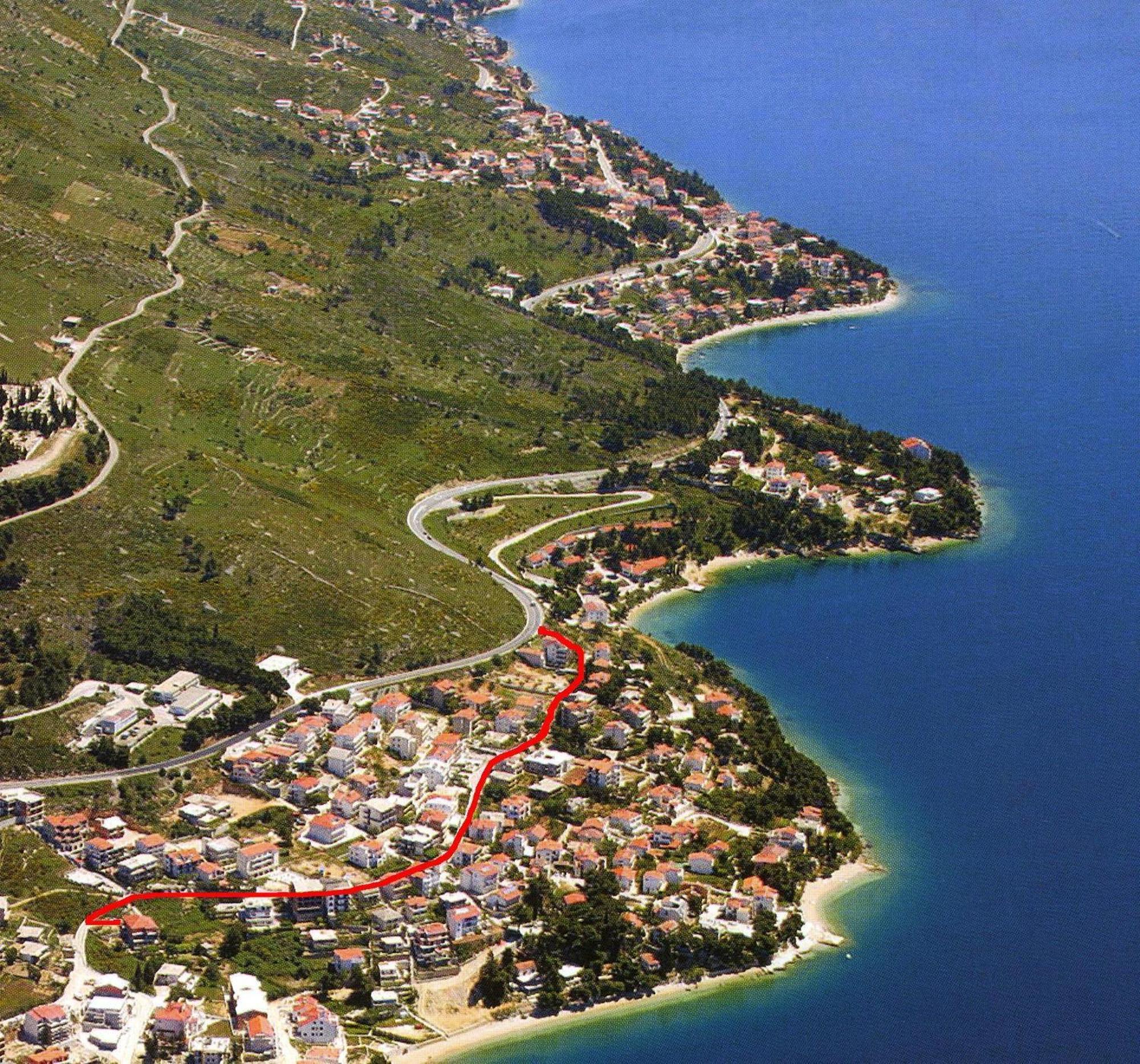 Apartments Perdijic Nemira Omiš Eksteriør bilde
